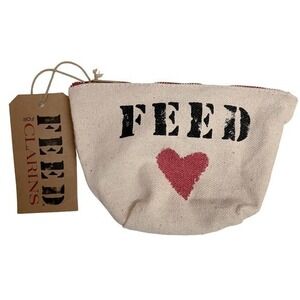 NEW FEED for CLARINS cosmetic or makeup bag